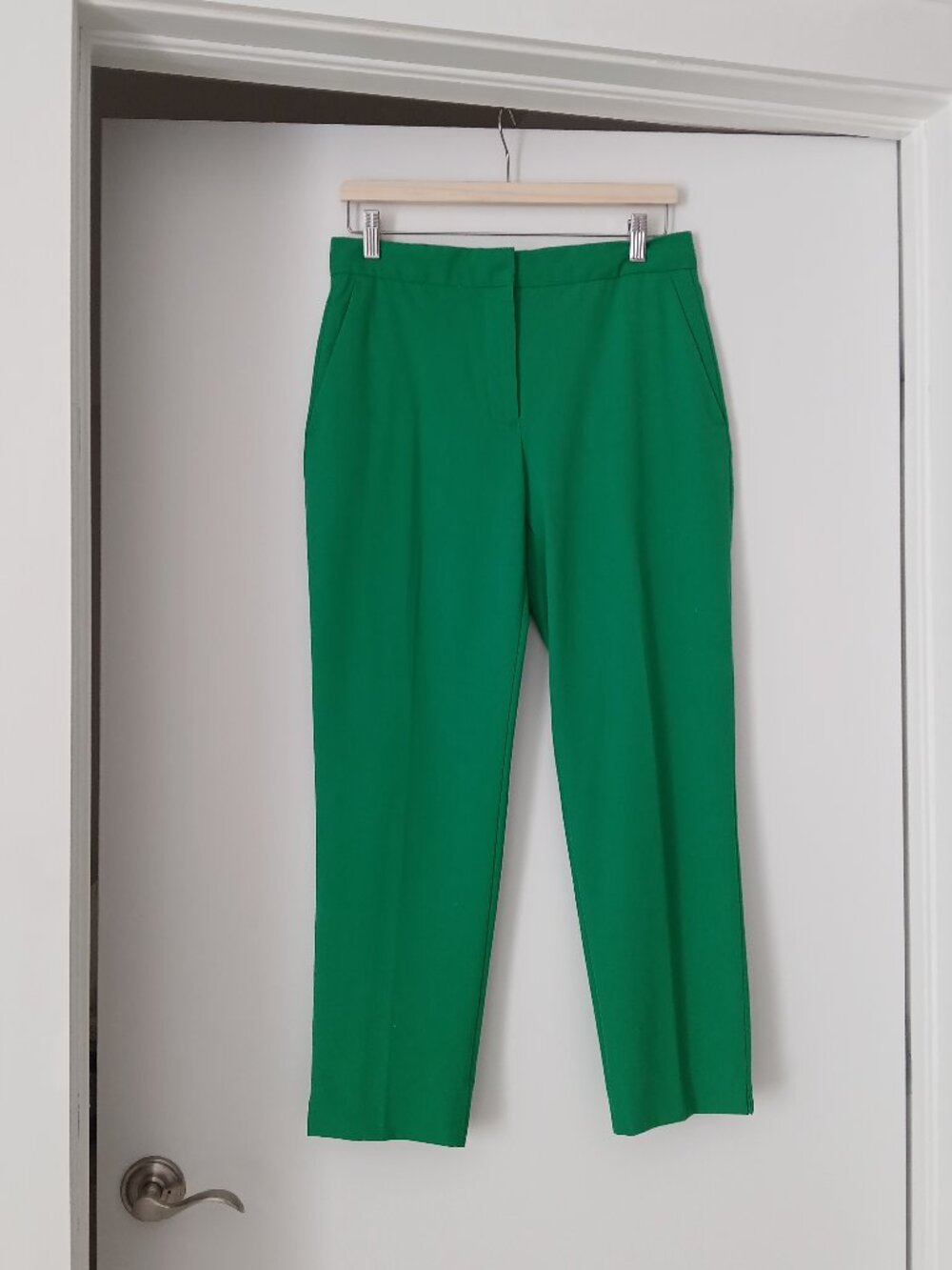 ZARA Cropped Straight Leg Pants
